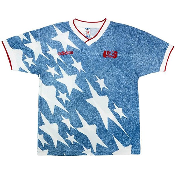 Camiseta Estados Unidos Replica Segunda Ropa Retro 1994 Azul